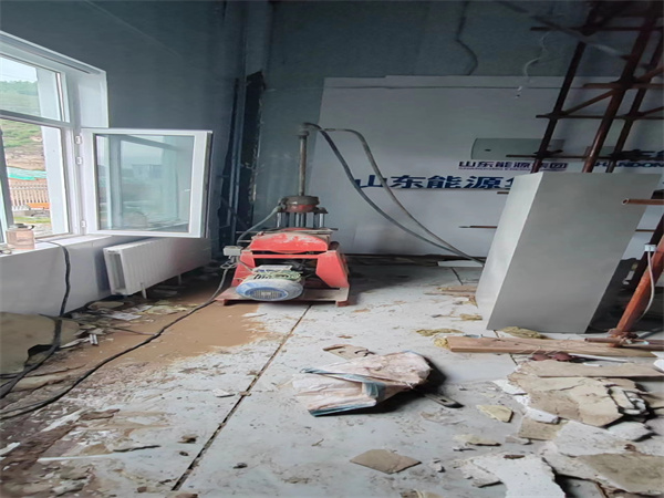 昌江地基基础下沉墙体裂缝加固注浆顶升施工